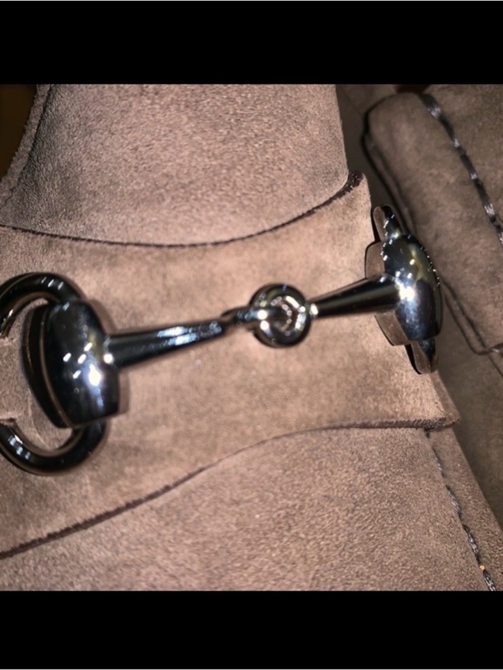 Gucci Jasper Suede Loafers - Picture 5 of 14